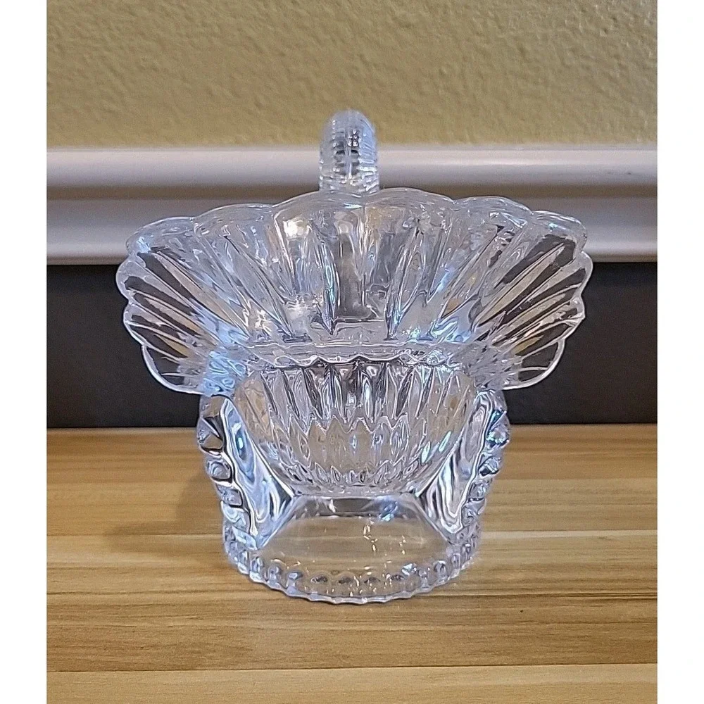 Vintage Shannon Crystal by Godinger Turkey Covered Box / Covered DishBeautiful